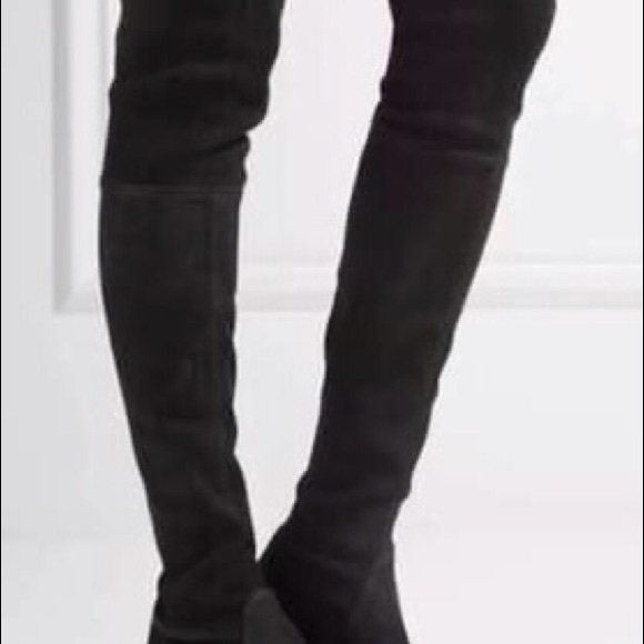 SW thigh-high low-heel boots - Picture 9 of 9